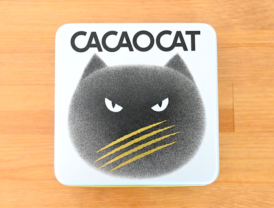 CACAOCAT缶パッケージデザイン